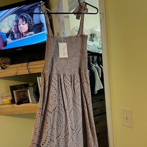 Pink Lily lavender dress new with tags on